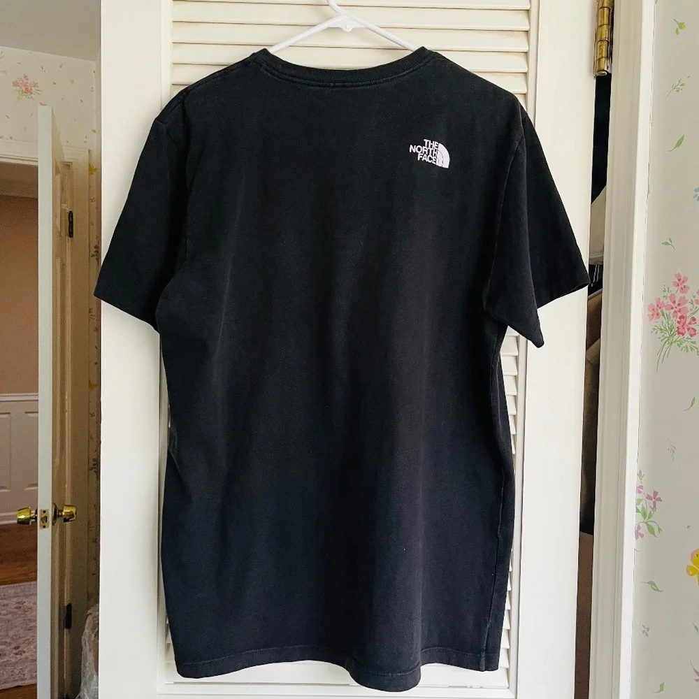 The North Face Black Camo Box Logo Cotton Size L